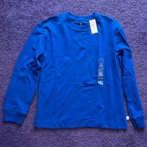 Gap kids blue long sleeve shirt - Size M (8)- NWT